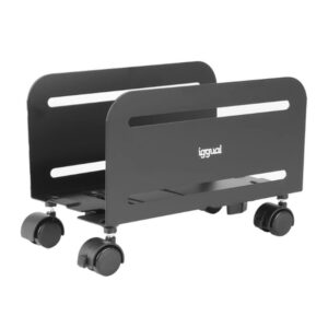 Alternative view of iggual SOP2 Carro para equipo informático Negro