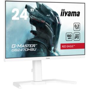 Alternative view of iiyama G-MASTER GB2470HSU-W6 pantalla para PC 60,5 cm (23.8") 1920 x 1080 Pixeles Full HD LED Blanco