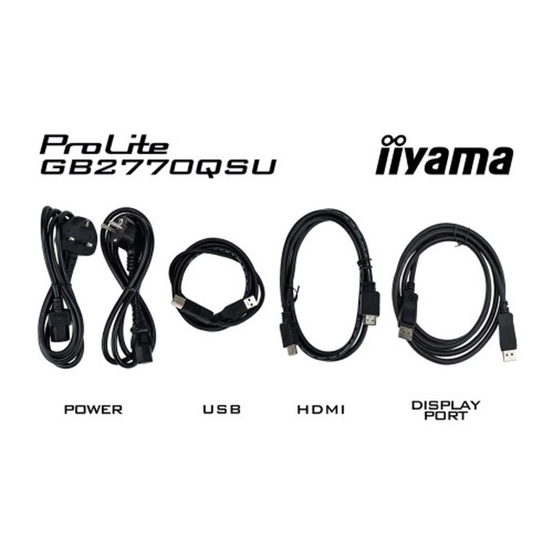 iiyama G-MASTER GB2770QSU-B6 pantalla para PC 68,6 cm (27") 2560 x 1440 Pixeles 2K Ultra HD Negro - Imagen 15