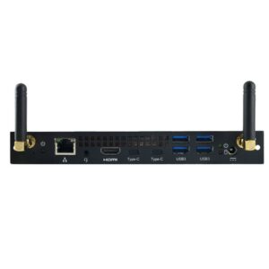 iiyama SDM31201BC-1L PCs/estación de trabajo Intel® Core™ i3 i3-1220P 8 GB DDR4-SDRAM 256 GB SSD Windows 11 IoT Enterprise Mini PC Negro