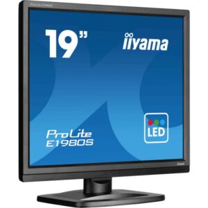 Alternative view of iiyama ProLite E1980S-B1 pantalla para PC 48,3 cm (19") 1280 x 1024 Pixeles VGA LED Negro