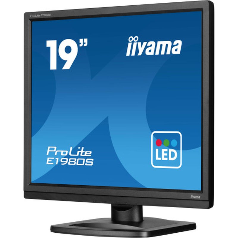 iiyama ProLite E1980S-B1 pantalla para PC 48,3 cm (19") 1280 x 1024 Pixeles VGA LED Negro iiyama ProLite E1980S-B1 pantalla para PC 48,3 cm (19") 1280 x 1024 Pixeles VGA LED Negro - Imagen 4