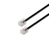 AISENS A143-0319 cable telefónico 2 m Negro