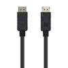 AISENS Cable Displayport V1.4 8K@60HZ, DP/M-DP/M, Negro, 3.0m AISENS Cable Displayport V1.4 8K@60HZ, DP/M-DP/M, Negro, 3.0m