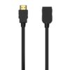 AISENS Cable HDMI V2.0 Prolongador Premium Alta Velocidad / Hec 4K@60Hz 18Gbps, A/M-A/H, Negro, 1.0M AISENS Cable HDMI V2.0 Prolongador Premium Alta Velocidad / Hec 4K@60Hz 18Gbps, A/M-A/H, Negro, 1.0M