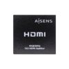 AISENS HDMI Duplicador 4k@30Hz 1x2 Con Alimentación, Negro