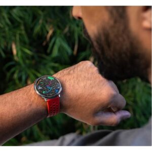 Alternative view of AMAZFIT ACTIVE 2 RED SPORT SILICONE