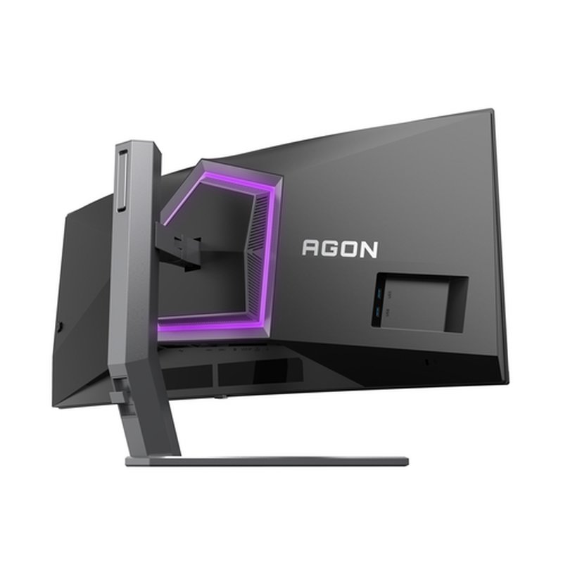 AOC AGON PRO AG346UCD pantalla para PC 86,4 cm (34") 3440 x 1440 Pixeles Wide Quad HD QD-OLED Negro, Gris - Imagen 11