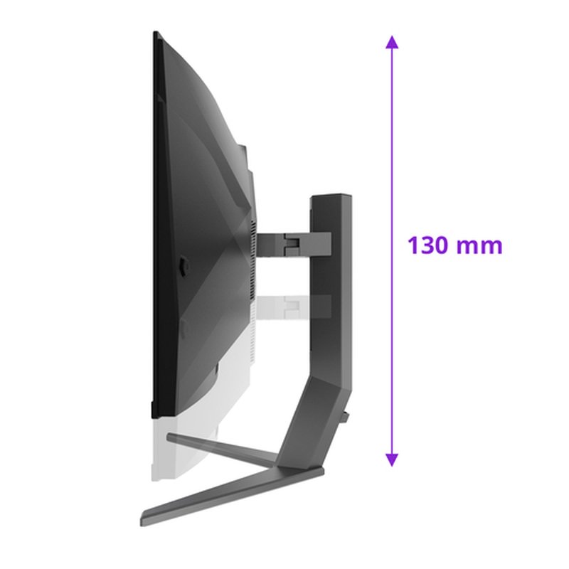 AOC AGON PRO AG346UCD pantalla para PC 86,4 cm (34") 3440 x 1440 Pixeles Wide Quad HD QD-OLED Negro, Gris - Imagen 16