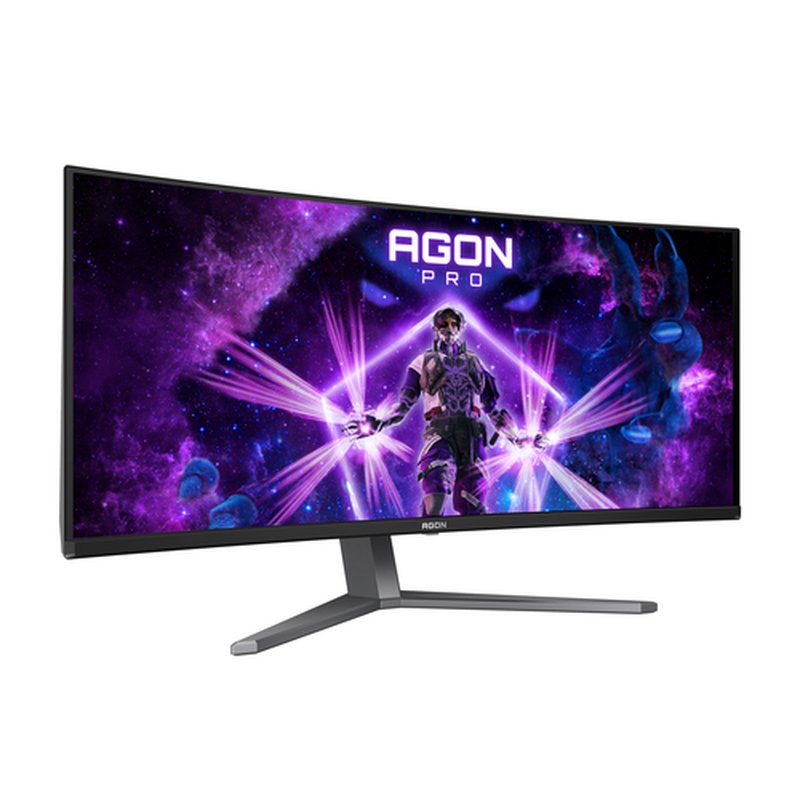 AOC AGON PRO AG346UCD pantalla para PC 86,4 cm (34") 3440 x 1440 Pixeles Wide Quad HD QD-OLED Negro, Gris - Imagen 4