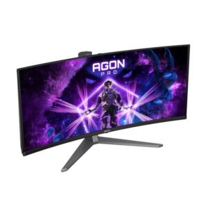 AOC AGON PRO AG346UCD pantalla para PC 86,4 cm (34") 3440 x 1440 Pixeles Wide Quad HD QD-OLED Negro, Gris