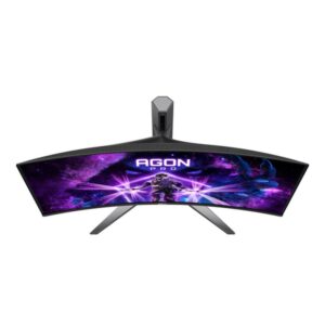 AOC AGON PRO AG346UCD pantalla para PC 86,4 cm (34") 3440 x 1440 Pixeles Wide Quad HD QD-OLED Negro, Gris