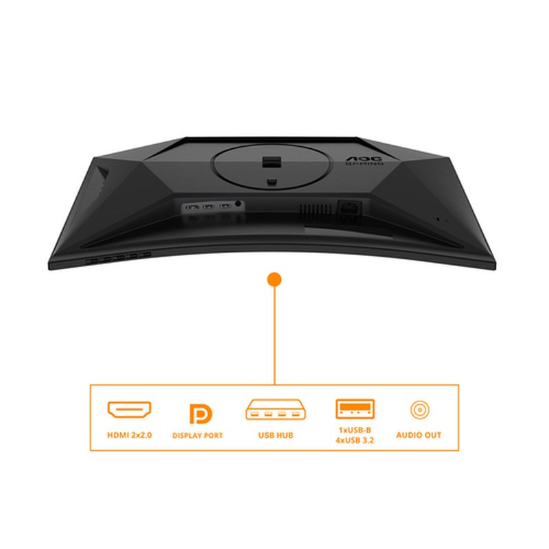 AOC G4 C27G4ZXU pantalla para PC 68,6 cm (27") 1920 x 1080 Pixeles Full HD LED Negro - Imagen 8