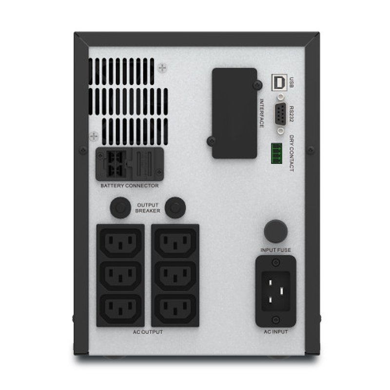 APC Easy UPS SMV Línea interactiva 3 kVA 2100 W 6 salidas AC - Imagen 3