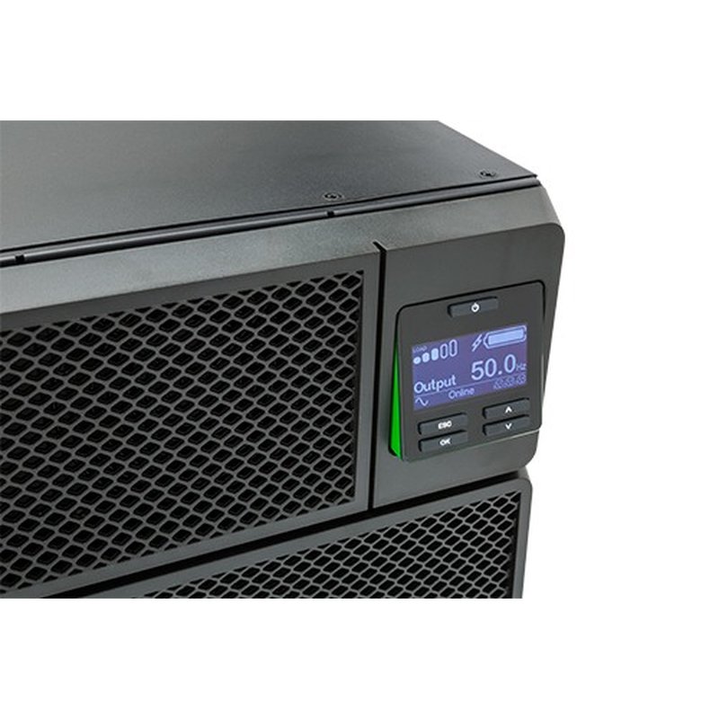 APC SRT5KRMXLIM sistema de alimentación ininterrumpida (UPS) Doble conversión (en línea) 5 kVA 4500 W 12 salidas AC - Imagen 5
