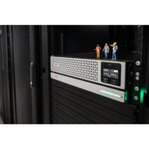 APC SRTL1000RMXLI-NC sistema de alimentación ininterrumpida (UPS) Doble conversión (en línea) 1 kVA 900 W 8 salidas AC