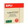 APLI Bloc notas adhesivas 100h 75x75mm amarillo