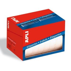 APLI R.400 etiquetas escritura manual 53x82mm