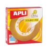 APLI R.cinta adhesiva doble cara 10mx15mm transparente