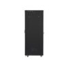 ARMARIO LANBERG RACK 19? 27U 800X1000 FLAT PACK NEGRO PUERTA PERFORADA CON LCD