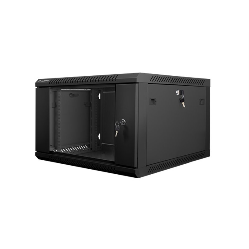 ARMARIO RACK LANBERG 6U 600X600X368 AUTO ENSAMBLADO 19" HASTA 60 KG NEGRO ARMARIO RACK LANBERG 6U 600X600X368 AUTO ENSAMBLADO 19" HASTA 60 KG NEGRO