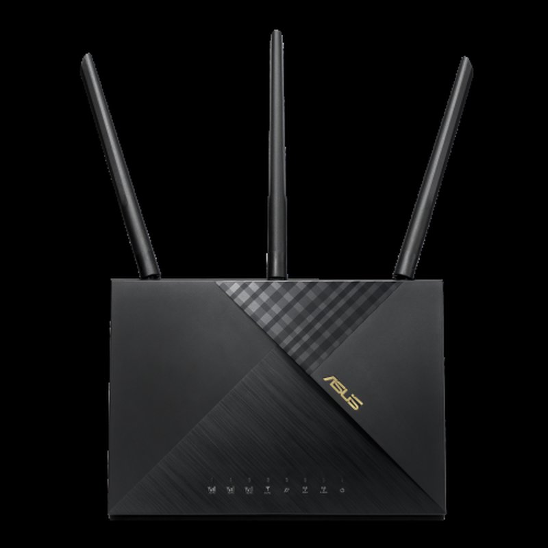 ASUS 4G-AX56 router inalámbrico Gigabit Ethernet Doble banda (2,4 GHz / 5 GHz) Negro - Imagen 4