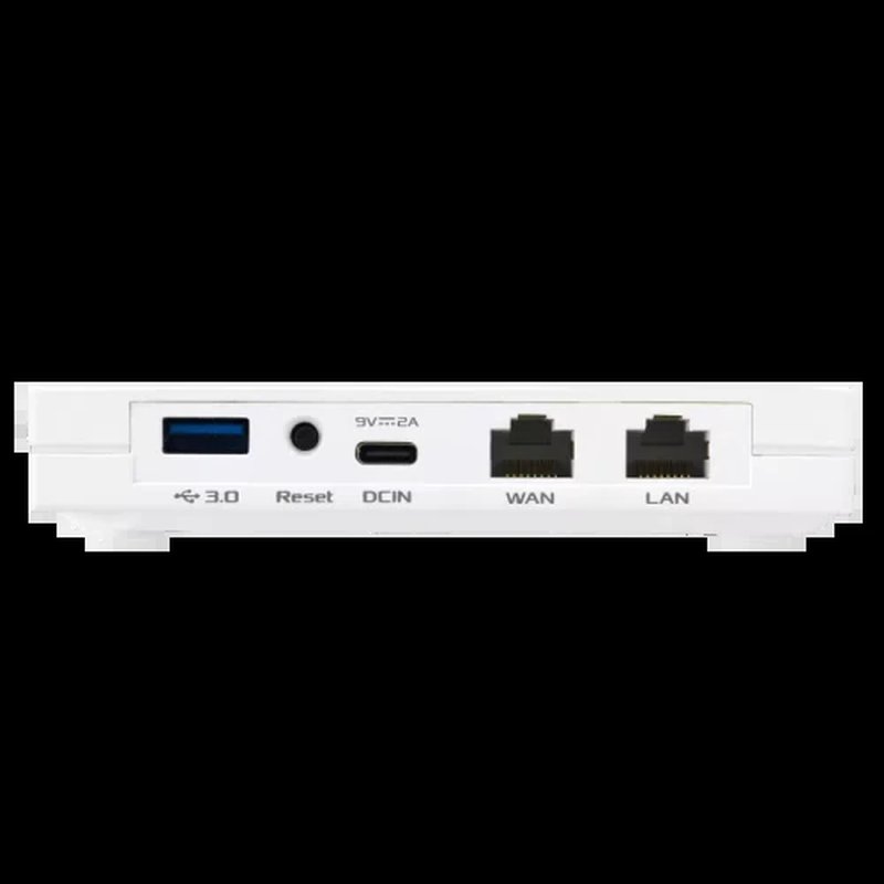 ASUS RT-AX57 Go router inalámbrico Gigabit Ethernet Doble banda (2,4 GHz / 5 GHz) Blanco - Imagen 5