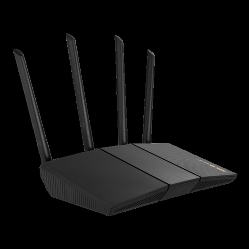 ASUS RT-AX57 router inalámbrico Gigabit Ethernet Doble banda (2,4 GHz / 5 GHz) Negro