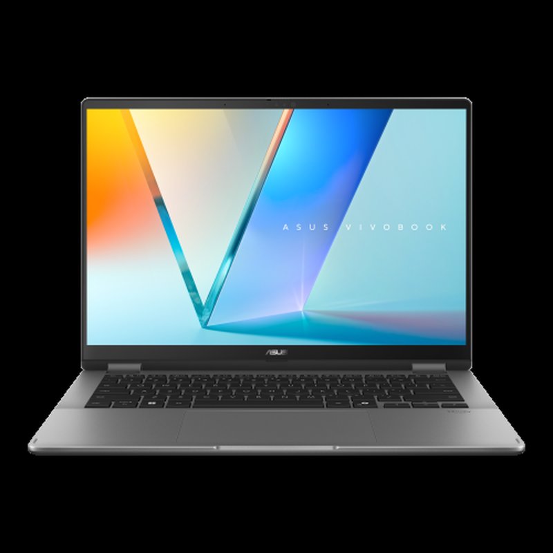 ASUS Vivobook 14 Flip OLED TP3407SA-QL064W Copilot+ PC - Ordenador Portátil 14" WUXGA (Intel Core Ultra 7 258V, 32GB RAM, 1TB SSD, Arc Graphics 140V, Windows 11 Home) Gris - Teclado QWERTY español - Imagen 2