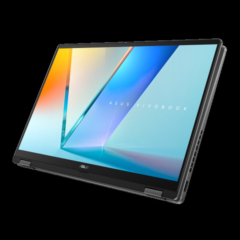 ASUS Vivobook 14 Flip OLED TP3407SA-QL064W Copilot+ PC - Ordenador Portátil 14" WUXGA (Intel Core Ultra 7 258V, 32GB RAM, 1TB SSD, Arc Graphics 140V, Windows 11 Home) Gris - Teclado QWERTY español - Imagen 9