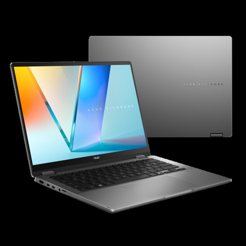 ASUS Vivobook 14 Flip OLED TP3407SA-QL064W Copilot+ PC - Ordenador Portátil 14" WUXGA (Intel Core Ultra 7 258V, 32GB RAM, 1TB SSD, Arc Graphics 140V, Windows 11 Home) Gris - Teclado QWERTY español ASUS Vivobook 14 Flip OLED TP3407SA-QL064W Copilot+ PC - Ordenador Portátil 14" WUXGA (Intel Core Ultra 7 258V, 32GB RAM, 1TB SSD, Arc Graphics 140V, Windows 11 Home) Gris - Teclado QWERTY español - Imagen 8