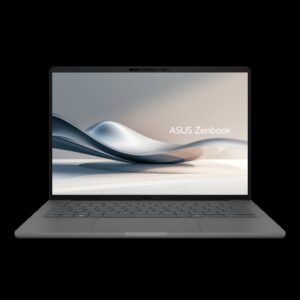 Alternative view of ASUS Zenbook A14 OLED UX3407QA-QD333W Copilot+ PC - Ordenador Portátil 14" WUXGA (Qualcomm Snapdragon X (X1-26-100), 32GB RAM, 512GB SSD, Adreno GPU, Win 11 Home) Gris Islandés - Tec. QWERTY Esp
