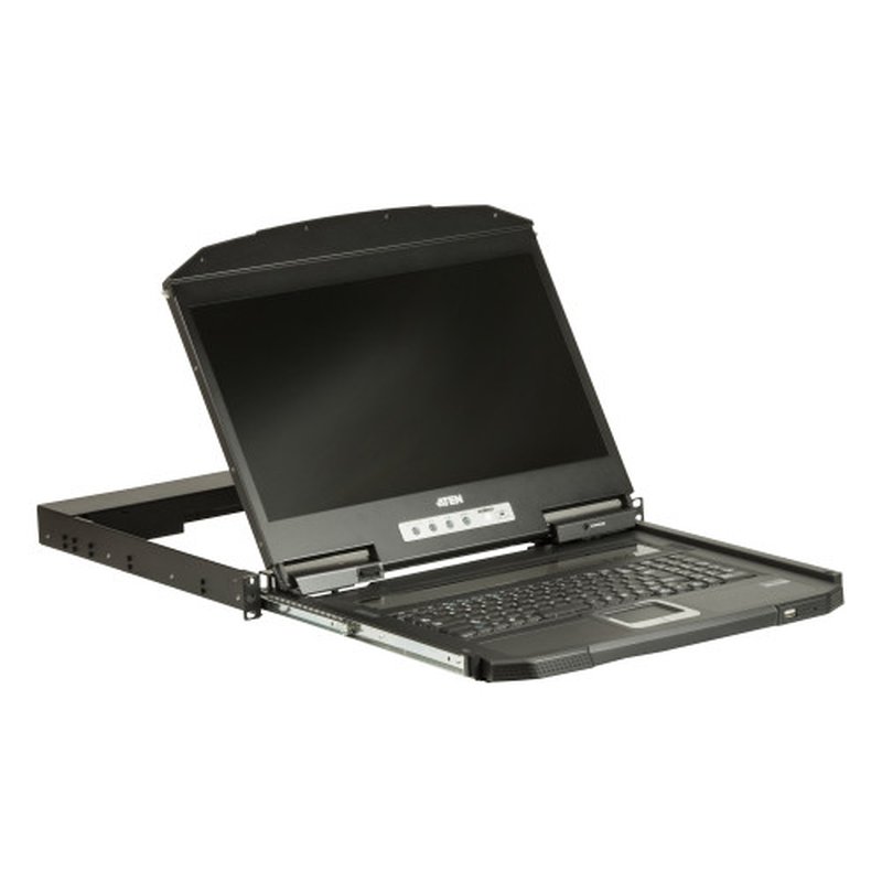 ATEN CL3100NX interruptor KVM Montaje en rack Negro - Imagen 3