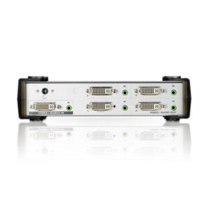 ATEN Distribuidor DVI/Audio de 4 puertos