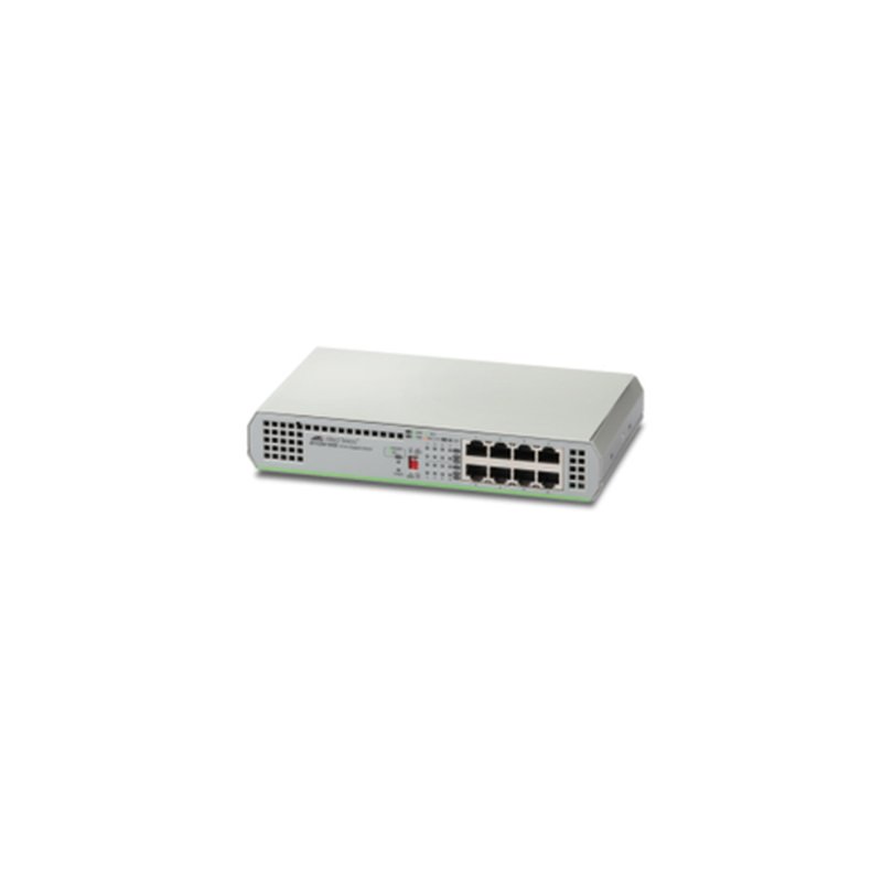 Allied Telesis AT-GS910/8E-50 No administrado Gigabit Ethernet (10/100/1000) Gris