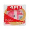 Apli Cinta adhesiva transparente - 19 mm x 66 m