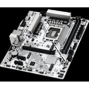 Alternative view of Asrock B760M-HDV/M.2 placa base Intel B760 LGA 1700 micro ATX