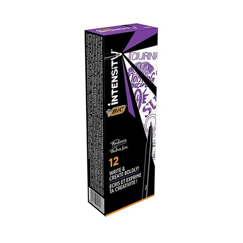 BIC Rotulador Intensity Fine punta fina purpura BIC Rotulador Intensity Fine punta fina purpura