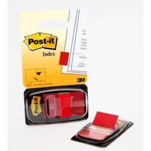 Alternative view of BLISTER DISPENSADOR 50 MARCADORES INDEX ROJO 25,4X43,2MM 680-1 POST-IT 7100089833
