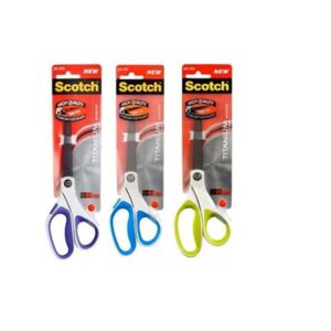 BLISTER TIJERAS DE TITANIO 20CM 1458T-MIX  3M COLORES SURTIDOS SCOTCH 7000081640