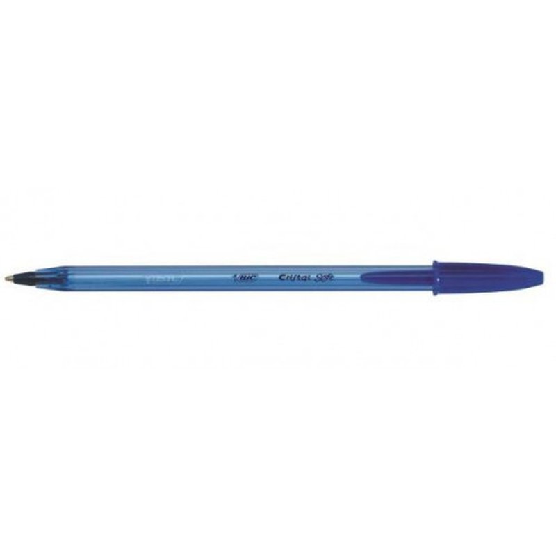 BOLIGRAFO CRISTAL SOFT TRAZO 0,5 MM. COLOR AZUL BIC 951434