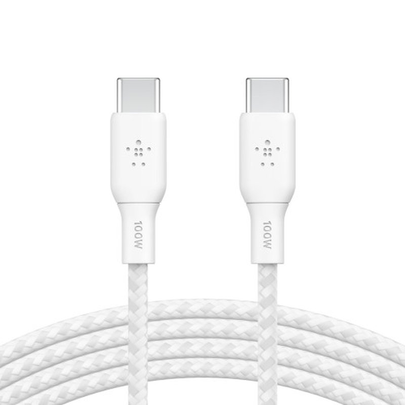 Belkin BOOST CHARGE cable USB 2 m USB 2.0 USB C Blanco Belkin BOOST CHARGE cable USB 2 m USB 2.0 USB C Blanco - Imagen 3