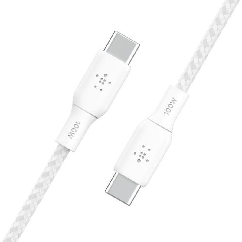 Belkin BOOST CHARGE cable USB 2 m USB 2.0 USB C Blanco Belkin BOOST CHARGE cable USB 2 m USB 2.0 USB C Blanco - Imagen 4