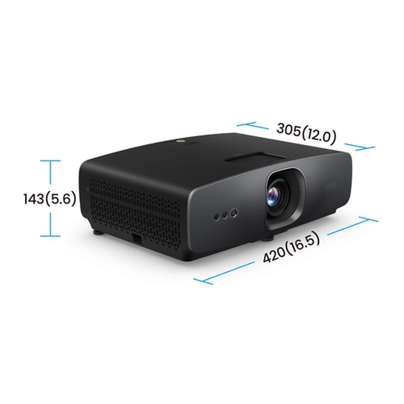 BenQ W2720i Proyector de alcance estándar 2500 lúmenes ANSI DLP UHD 4K (3840x2160) 3D Negro - Imagen 9