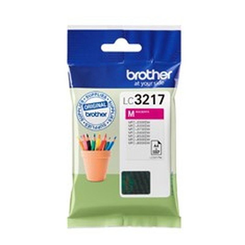 Brother LC-3217M cartucho de tinta 1 pieza(s) Original Magenta