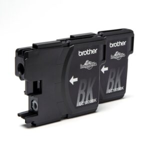 Brother LC1100BKBP2 cartucho de tinta 2 pieza(s) Original Negro