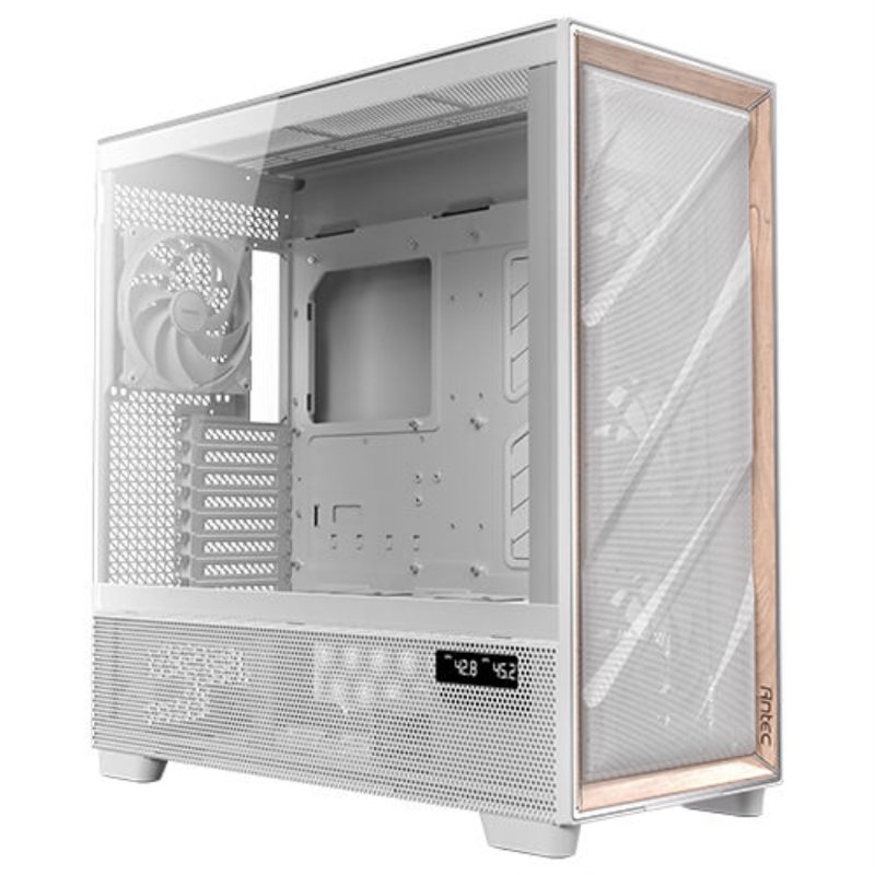 CAJA ANTEC FLUX PRO EUV WOOD ATX 2XUSB3.0 SIN FUENTE BLANCO CAJA ANTEC FLUX PRO EUV WOOD ATX 2XUSB3.0 SIN FUENTE BLANCO