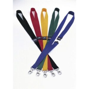 CAJA DE 10 CINTAS PARA IDENTIFICADOR EN TEXTIL ANCHO 20MM COLOR NEGRO DURABLE 8137-01