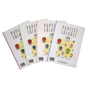 CANSON Paq.100h papel color Iris 80g A4 amarillo gualda