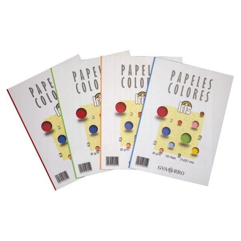 CANSON Paq.100h papel color Iris 80g A4 amarillo gualda CANSON Paq.100h papel color Iris 80g A4 amarillo gualda